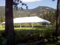 Rent this large tent and have room for all of your guests!
